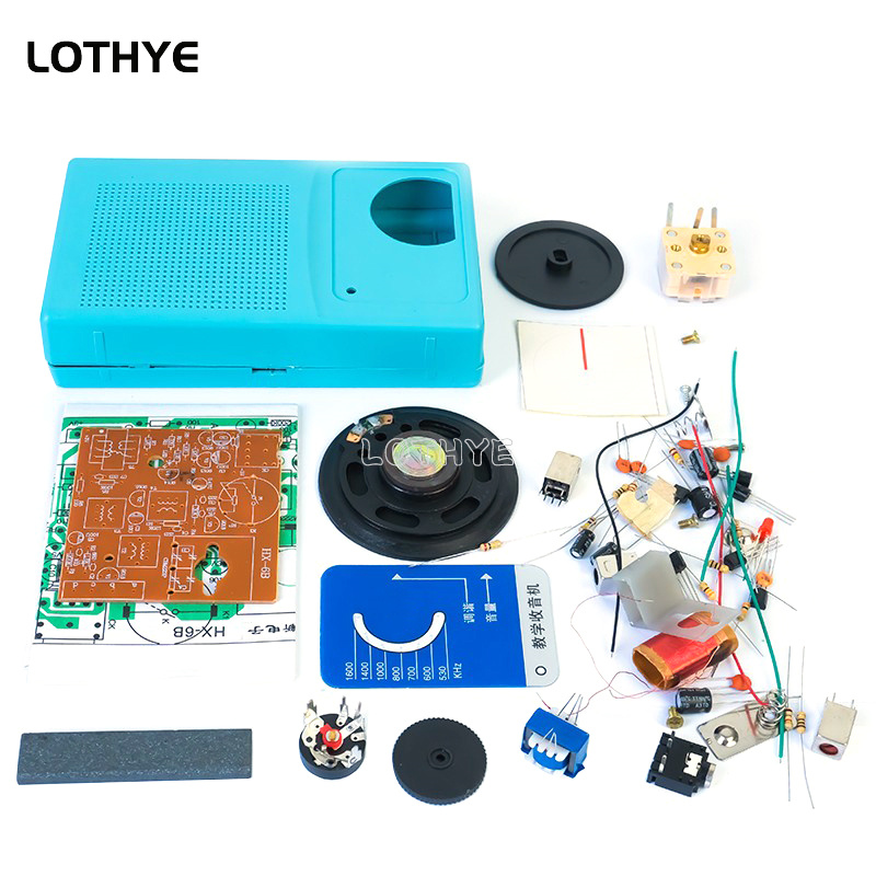 Electronics Repair School - Sei tubi AM Radio Assemblaggio Kit