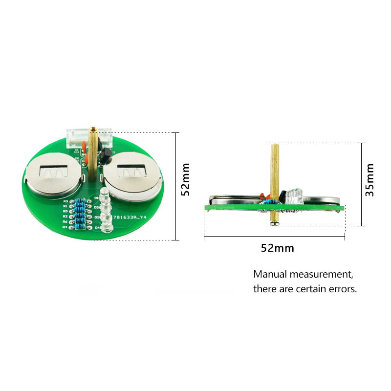 Electronics Repair School - Kit Elettronico LED Girevole da Scrivania