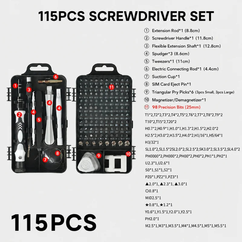 Set di cacciaviti magnetici po - Electronics Repair Business recensione e prezzo